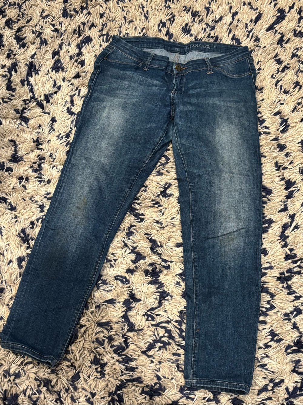 Blank NYC Dark Blue Skinny Jeans women’s size 31